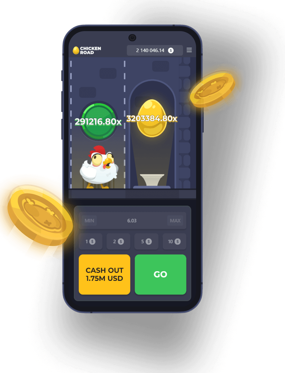 ChickenRoad mobil